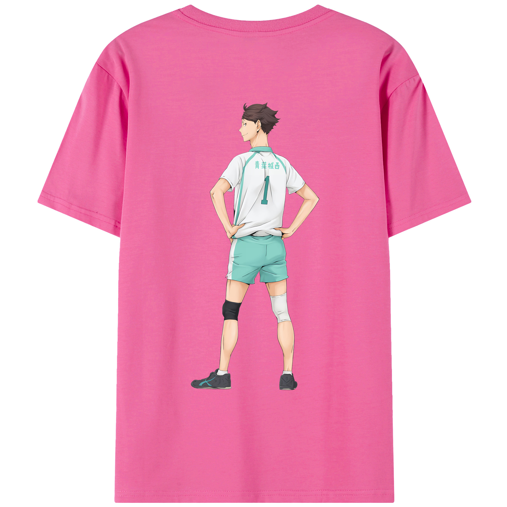 （画像用） ハイキュー!! Haikyu!! レディース半袖Tシャツ(バックプリント)